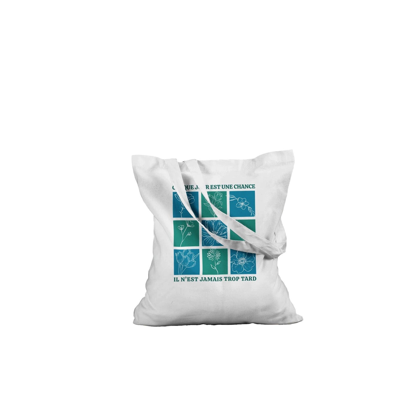 Chaque jour est une chance – Tote Bag Femme, Cadeau Femme-idée cadeau inspirante | Blancadeaux