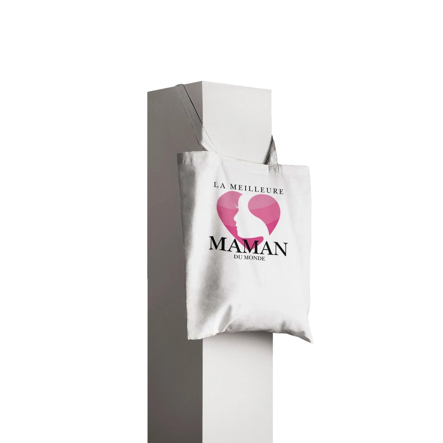 La Meilleure Maman du Monde – Tote Bag Maman, Cadeau Maman-idée cadeau inspirante | Blancadeaux