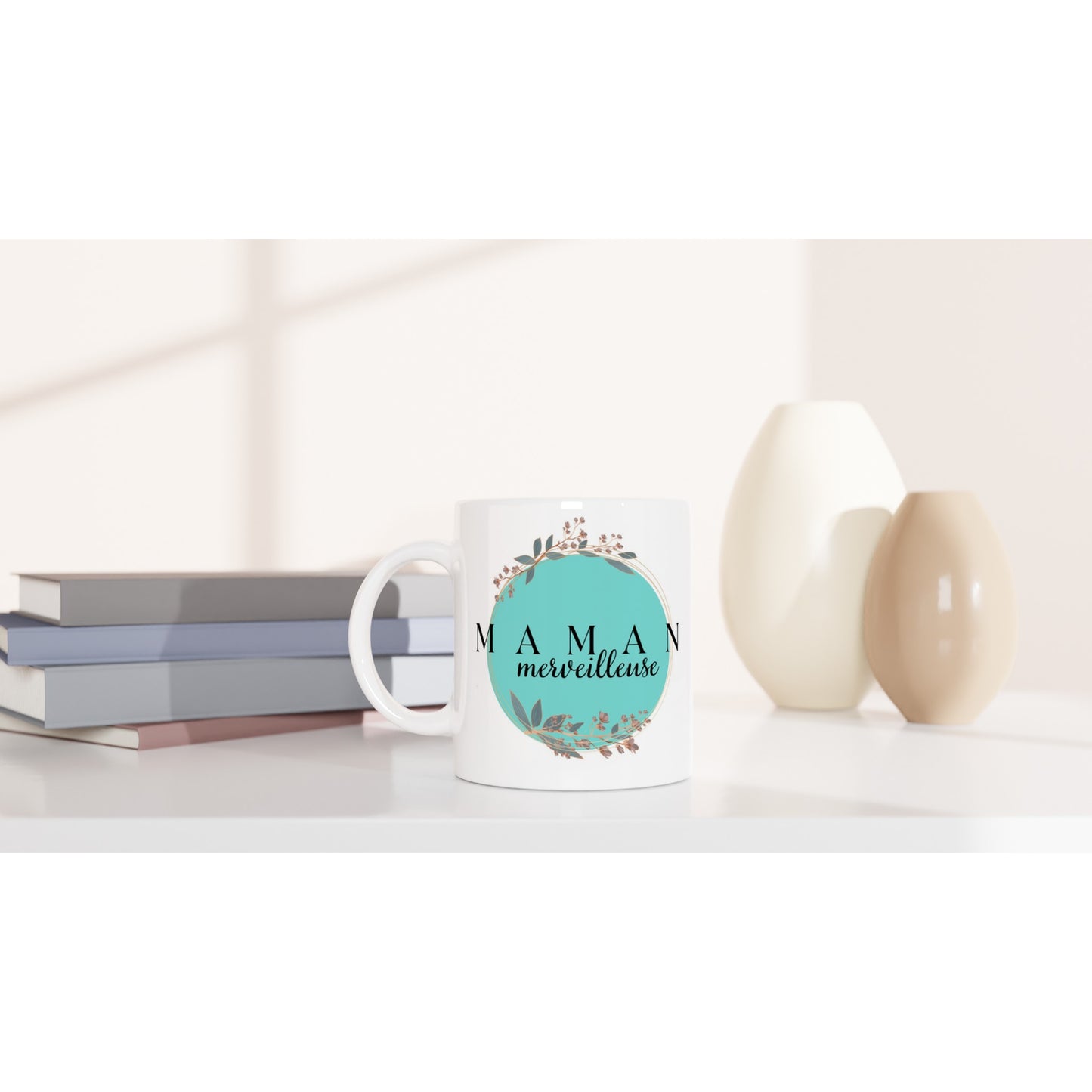 Maman Merveilleuse – Mug Maman, Cadeau Maman-idée cadeau inspirante | Blancadeaux