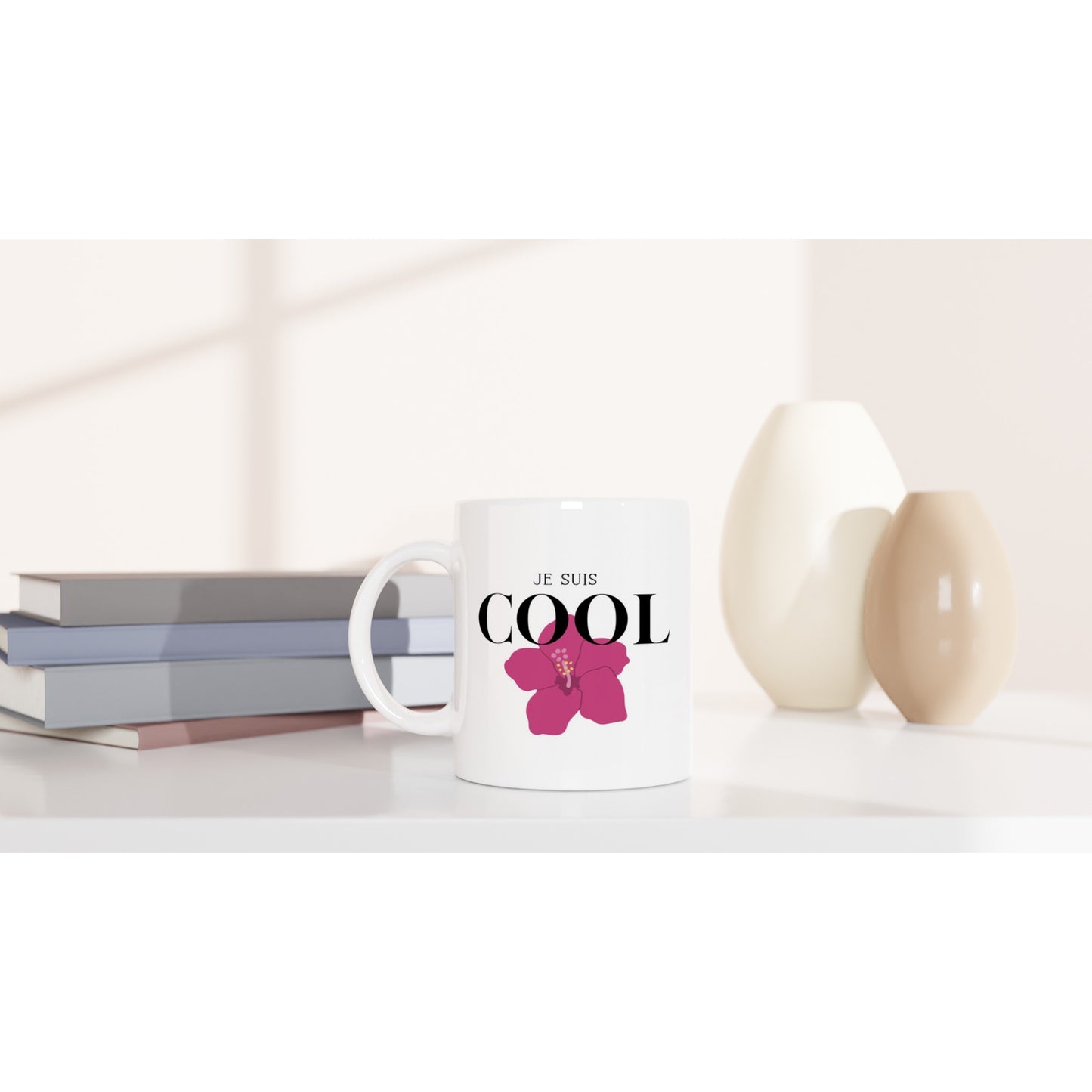 Je Suis Cool – Mug Femme, Cadeau Femme-idée cadeau inspirante | Blancadeaux