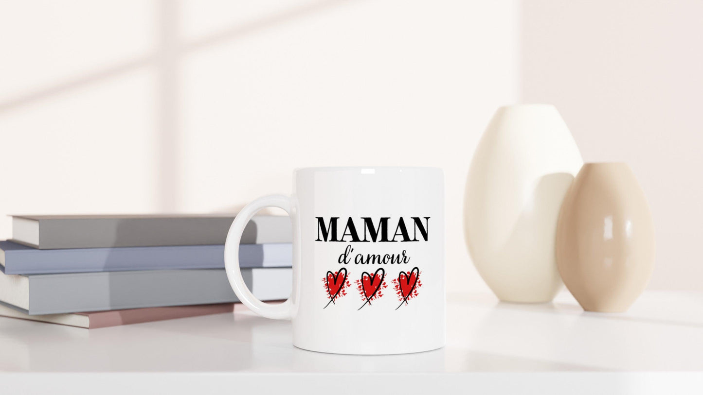 Maman d'amour Tasse, Mug, Cadeaux femme, Cadeaux maman, Cadeaux mère