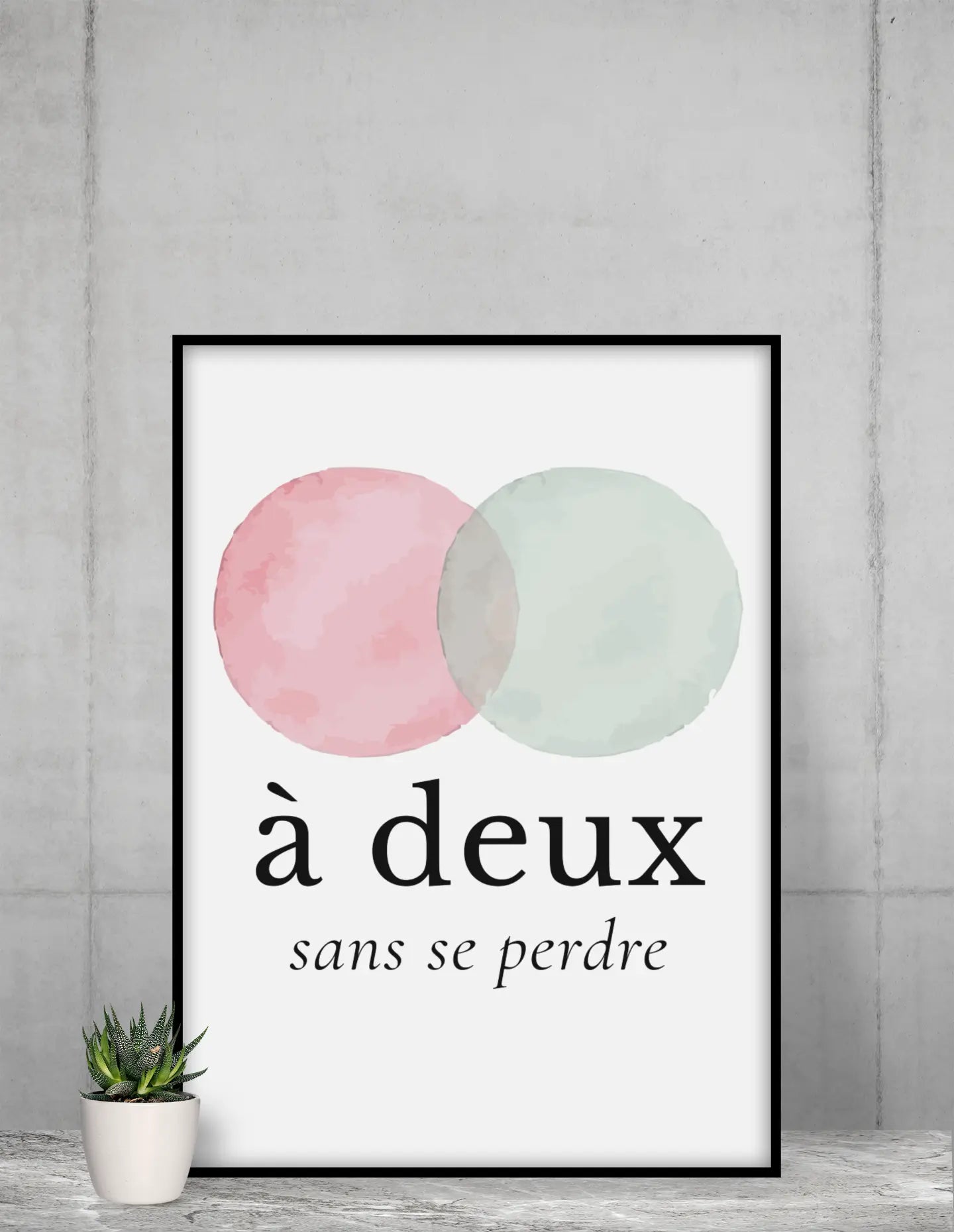 Idées cadeaux en français – collection Affiches murales | Blancadeaux