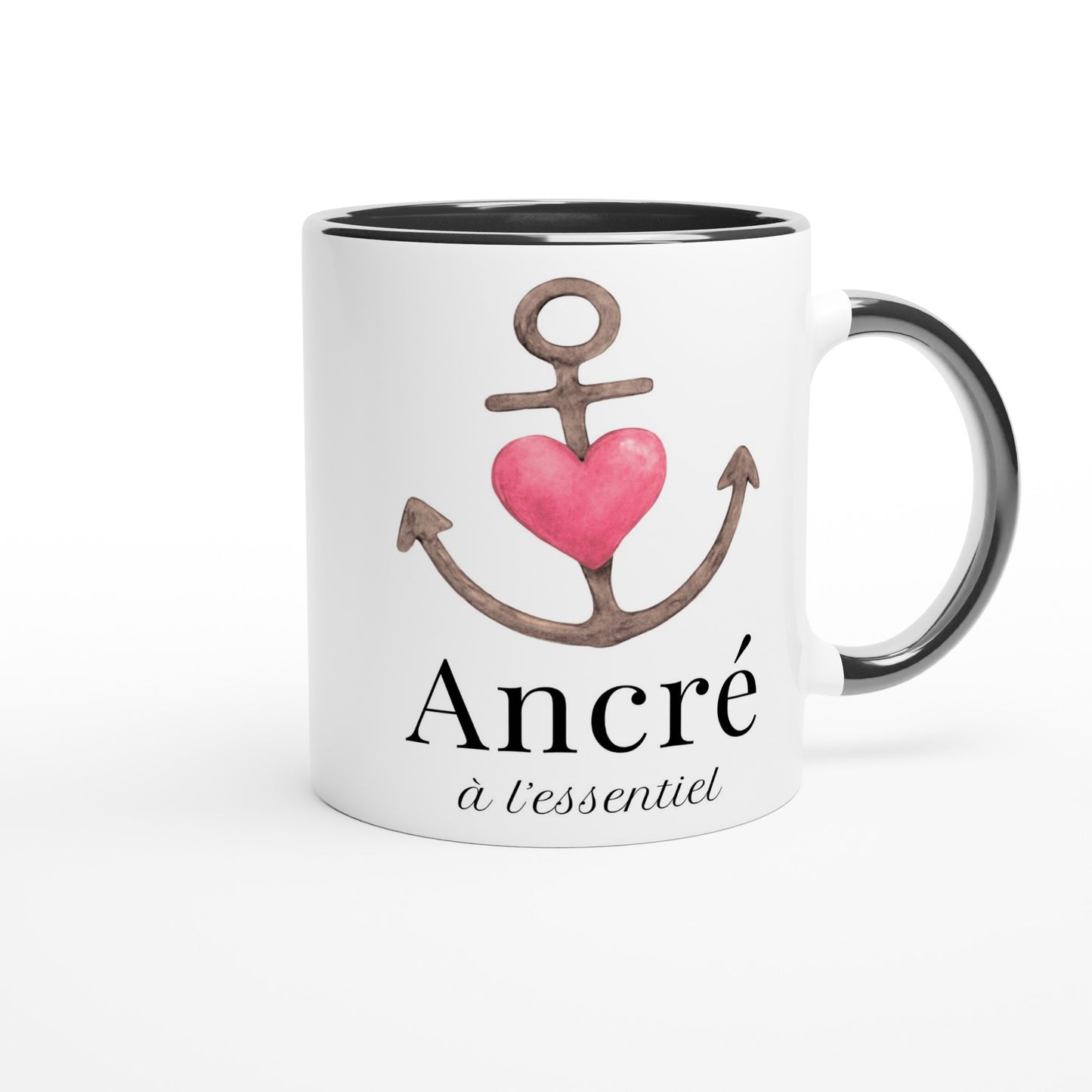 Ancré à l’essentiel – Mug Homme, Cadeau Saint-Valentin-idée cadeau inspirante | Blancadeaux