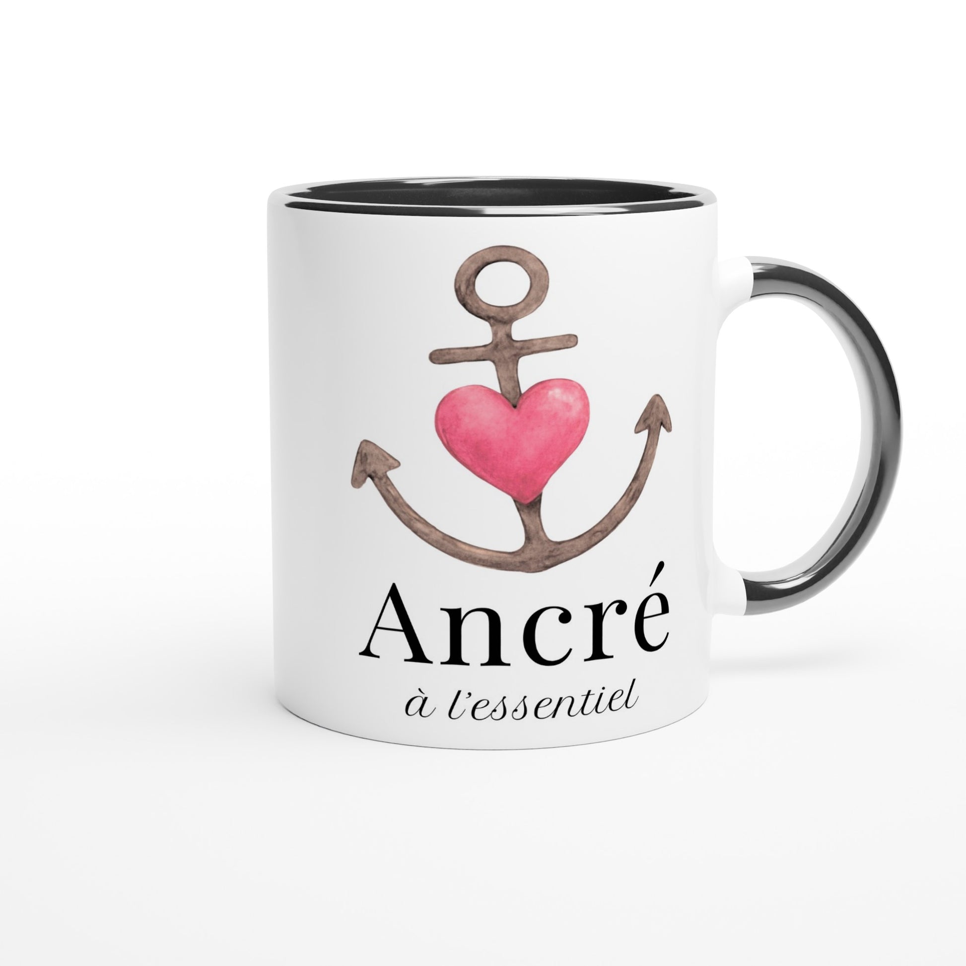 Ancré à l’essentiel – Mug Homme, Cadeau Saint-Valentin-idée cadeau inspirante | Blancadeaux