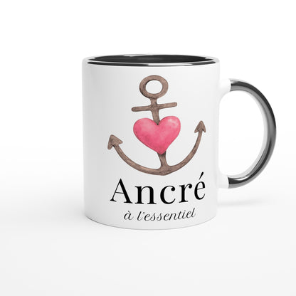 Ancré à l’essentiel – Mug Homme, Cadeau Saint-Valentin-idée cadeau inspirante | Blancadeaux