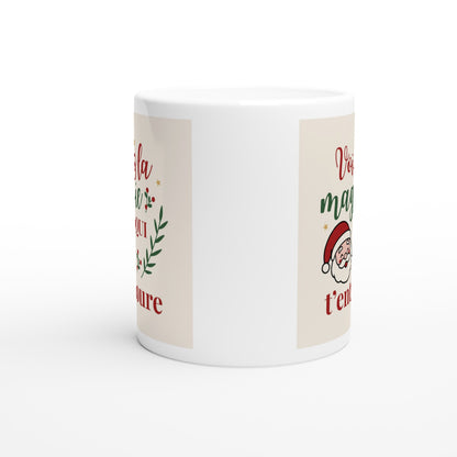 Vois la magie qui t’entoure – Mug Noël Unisex-idée cadeau inspirante | Blancadeaux