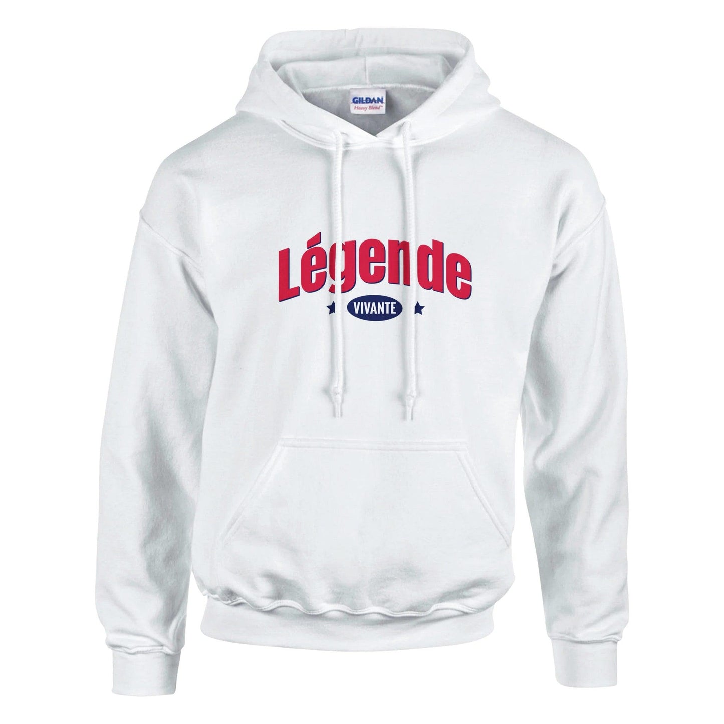 Légende Vivante – Hoodie Homme, Cadeau Homme-idée cadeau inspirante | Blancadeaux