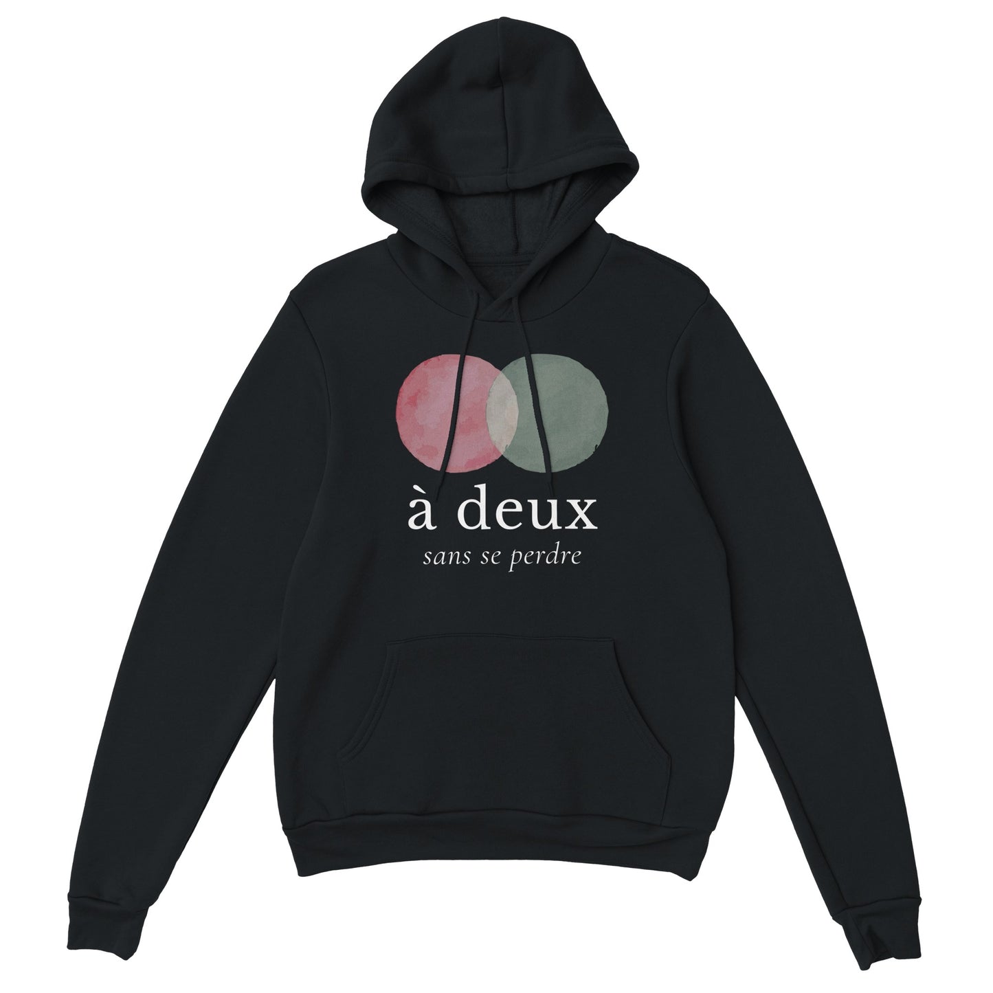 À deux, sans se perdre – Hoodie Unisex, Cadeau Saint-Valentin-idée cadeau inspirante | Blancadeaux