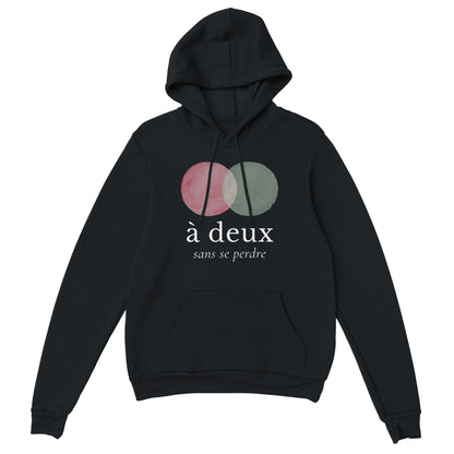 À deux, sans se perdre – Hoodie Unisex, Cadeau Saint-Valentin-idée cadeau inspirante | Blancadeaux