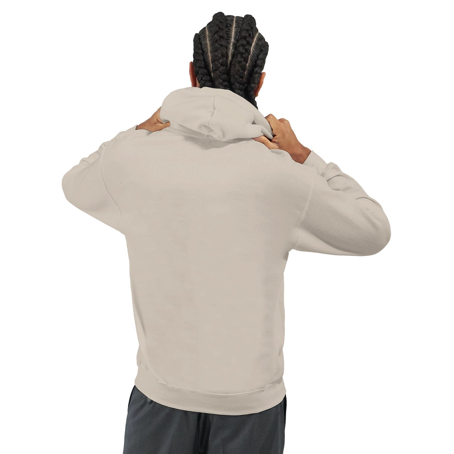 Barbe en option, charisme garanti – Hoodie Homme, Cadeau Homme-idée cadeau inspirante | Blancadeaux