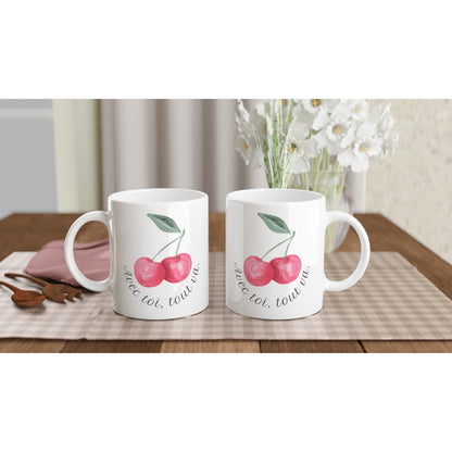 Avec toi, tout va – Mug, Cadeau Saint-Valentin-idée cadeau inspirante | Blancadeaux