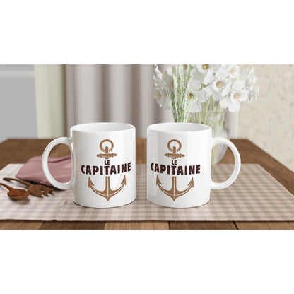 Le capitaine – Mug Homme, Cadeau Homme-idée cadeau inspirante | Blancadeaux