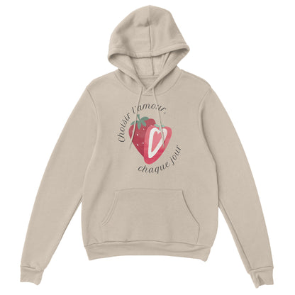 Choisir l’amour, chaque jour – Hoodie Femme, Cadeau Saint-Valentin-idée cadeau inspirante | Blancadeaux