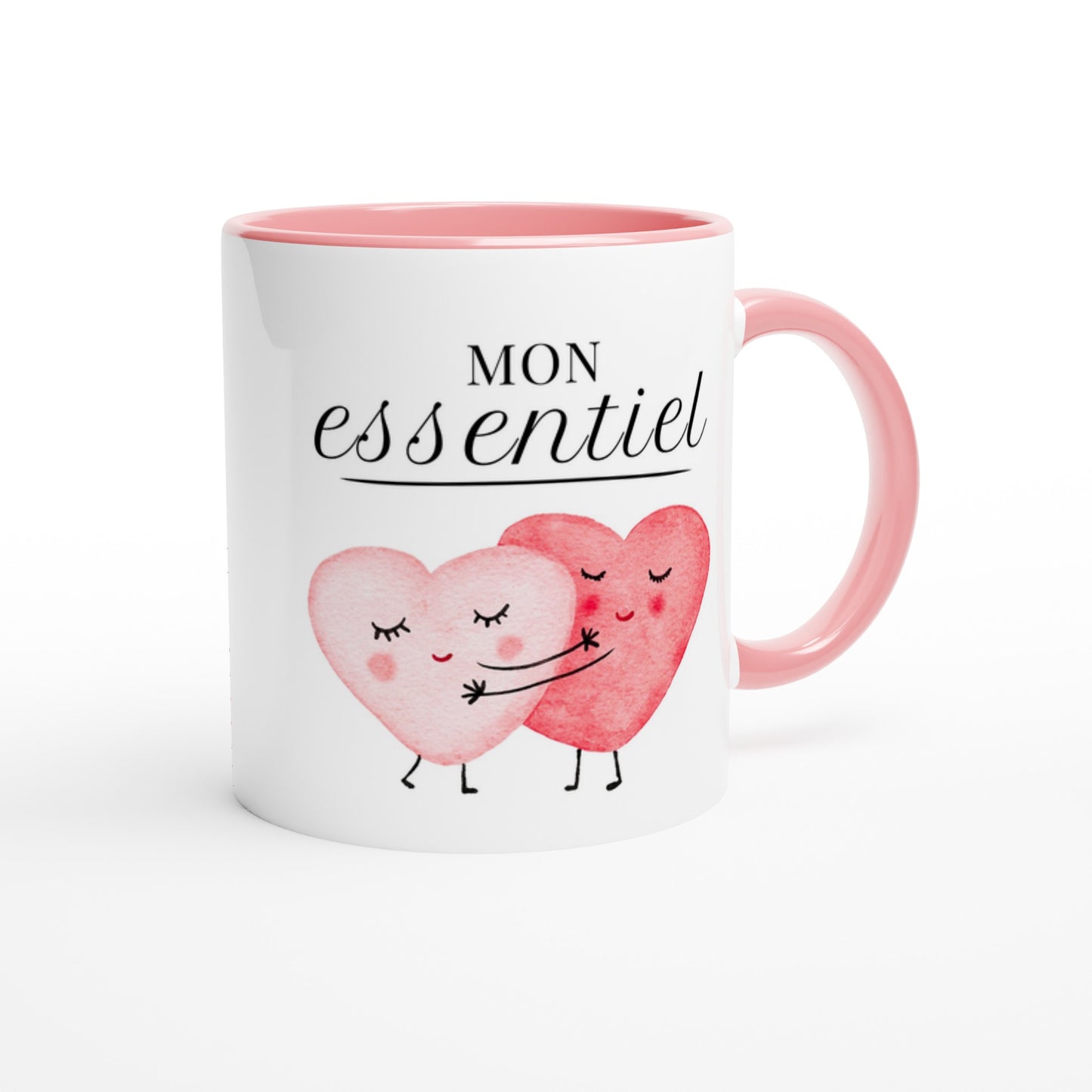 Mon essentiel – Mug Femme, Cadeau Saint-Valentin-idée cadeau inspirante | Blancadeaux