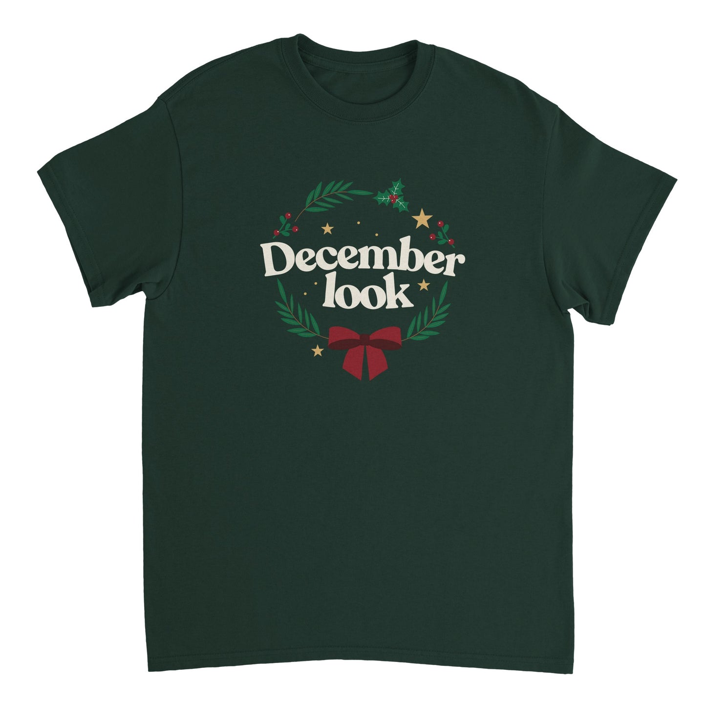 December look – T-shirt Noël Unisex-idée cadeau inspirante | Blancadeaux