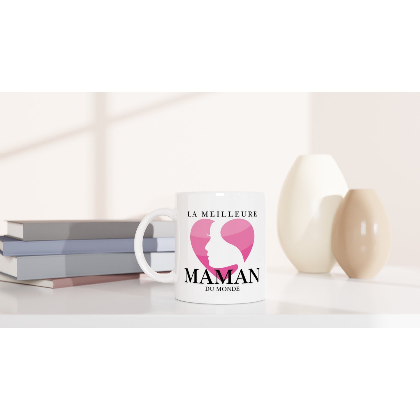 La Meilleure Maman du Monde – Mug Maman, Cadeau Maman-idée cadeau inspirante | Blancadeaux