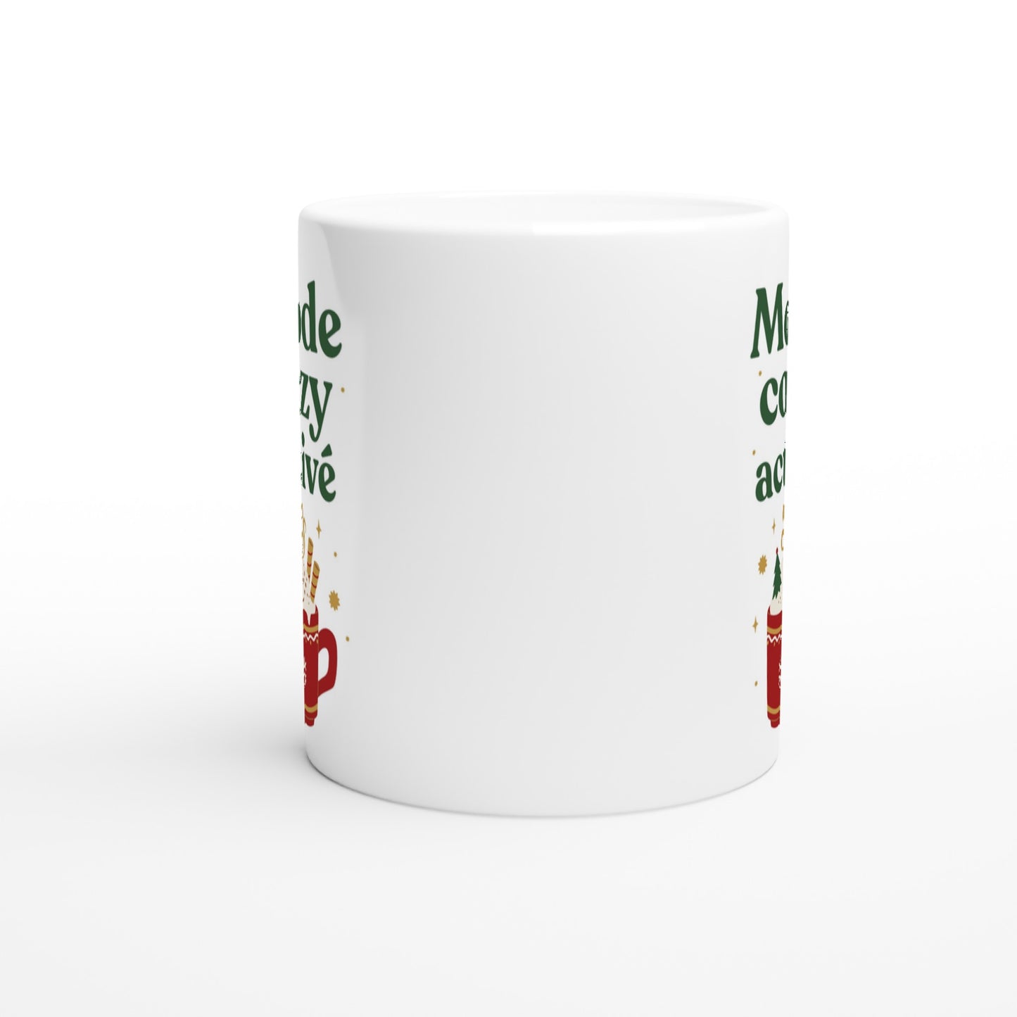 Mode cosy activé – Mug Noël Unisex-idée cadeau inspirante | Blancadeaux