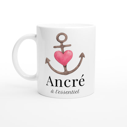 Ancré à l’essentiel – Mug Homme, Cadeau Saint-Valentin-idée cadeau inspirante | Blancadeaux