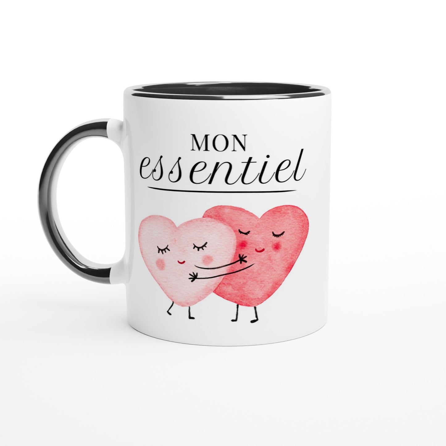 Mon essentiel – Mug Femme, Cadeau Saint-Valentin-idée cadeau inspirante | Blancadeaux