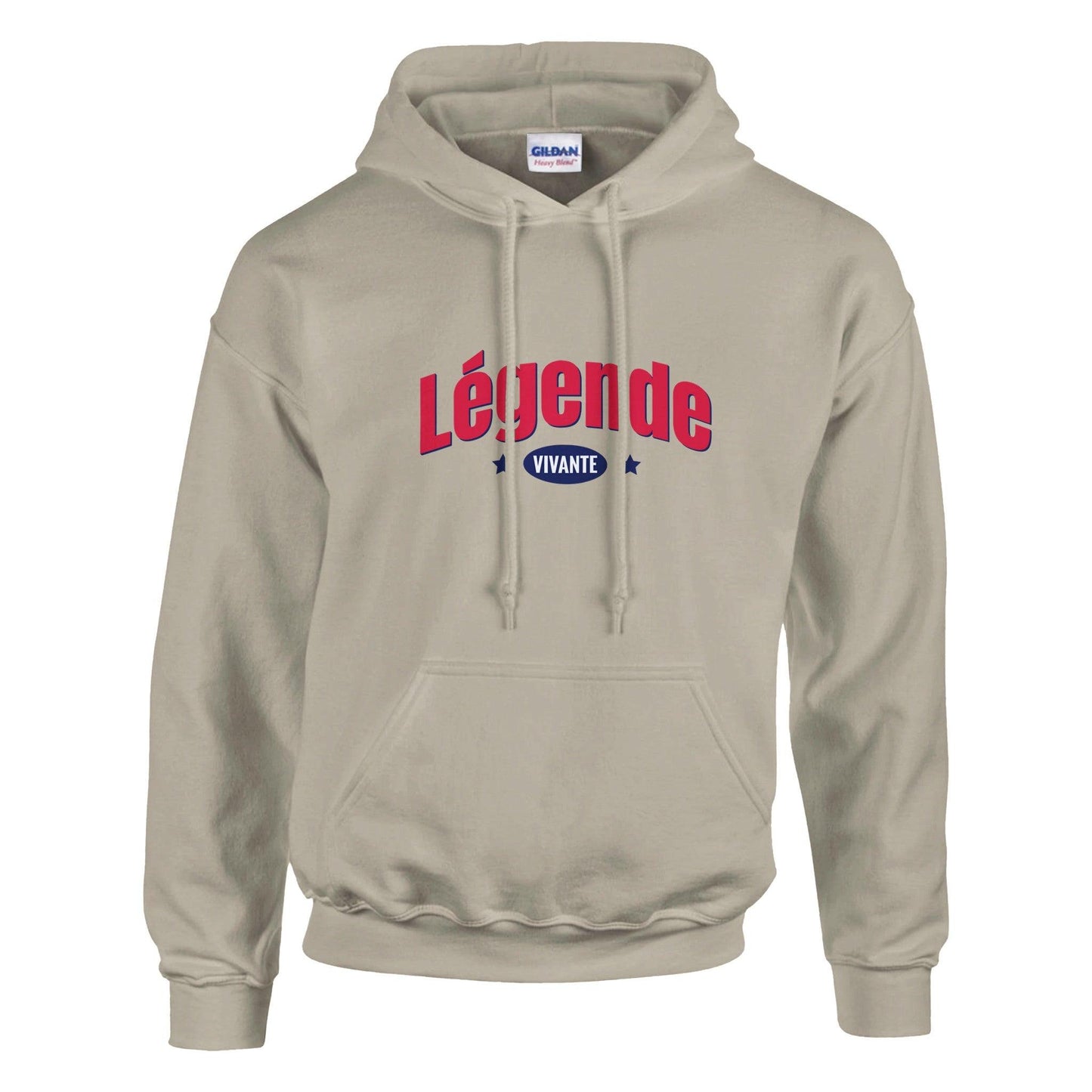 Légende Vivante – Hoodie Homme, Cadeau Homme-idée cadeau inspirante | Blancadeaux