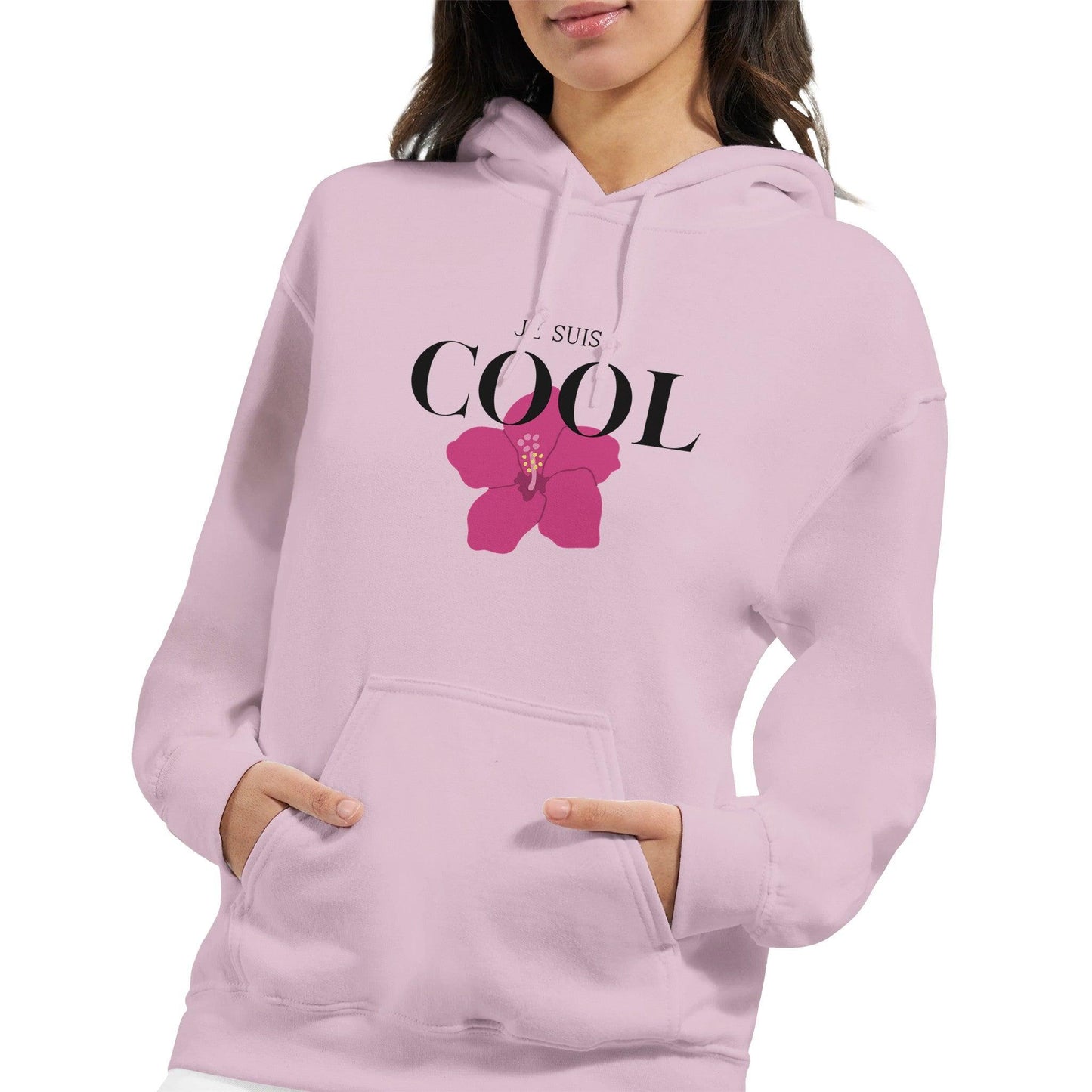 Je Suis Cool – Hoodie Femme, Cadeau Femme-idée cadeau inspirante | Blancadeaux