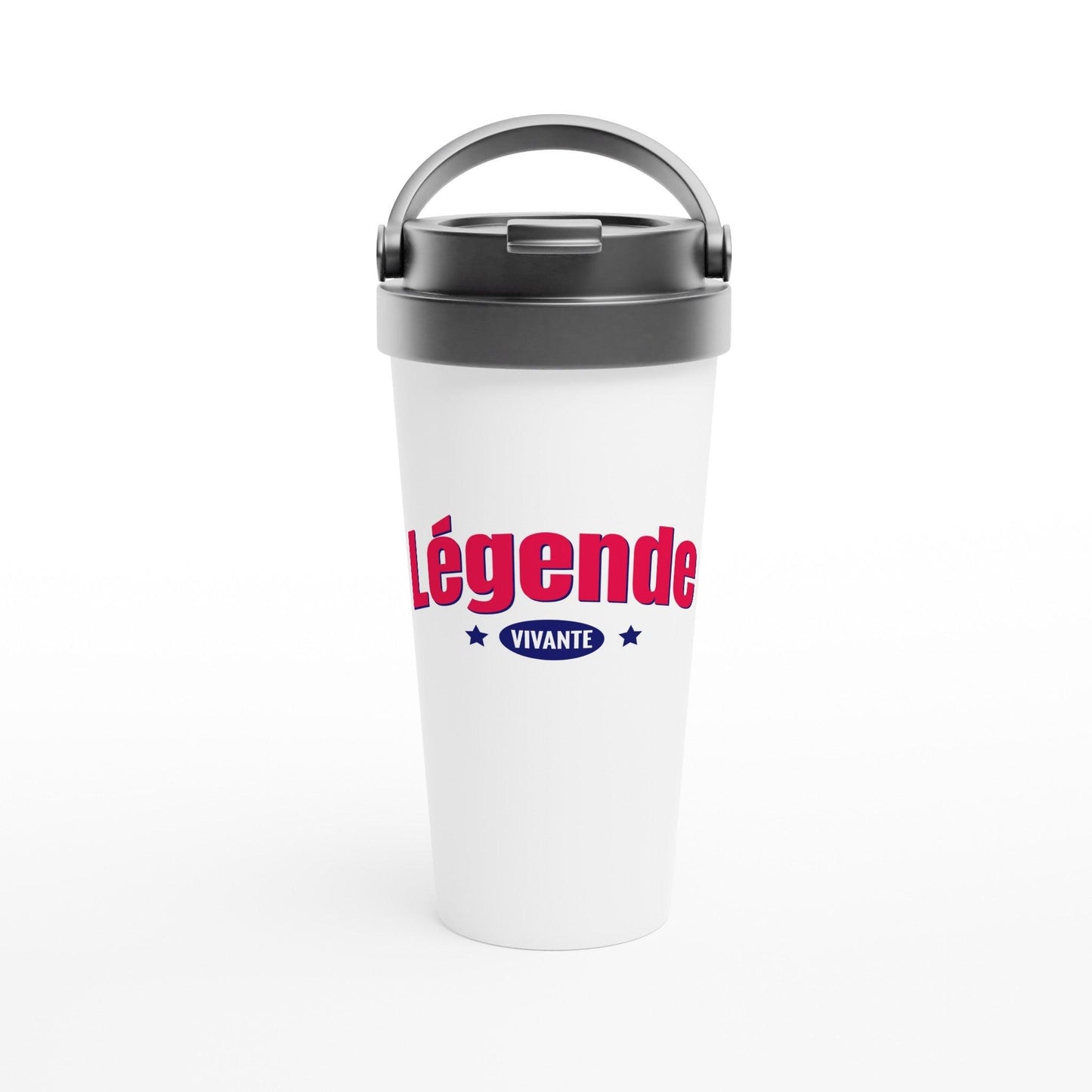 Légende Vivante – Travel Mug Homme, Cadeau Homme-idée cadeau inspirante | Blancadeaux