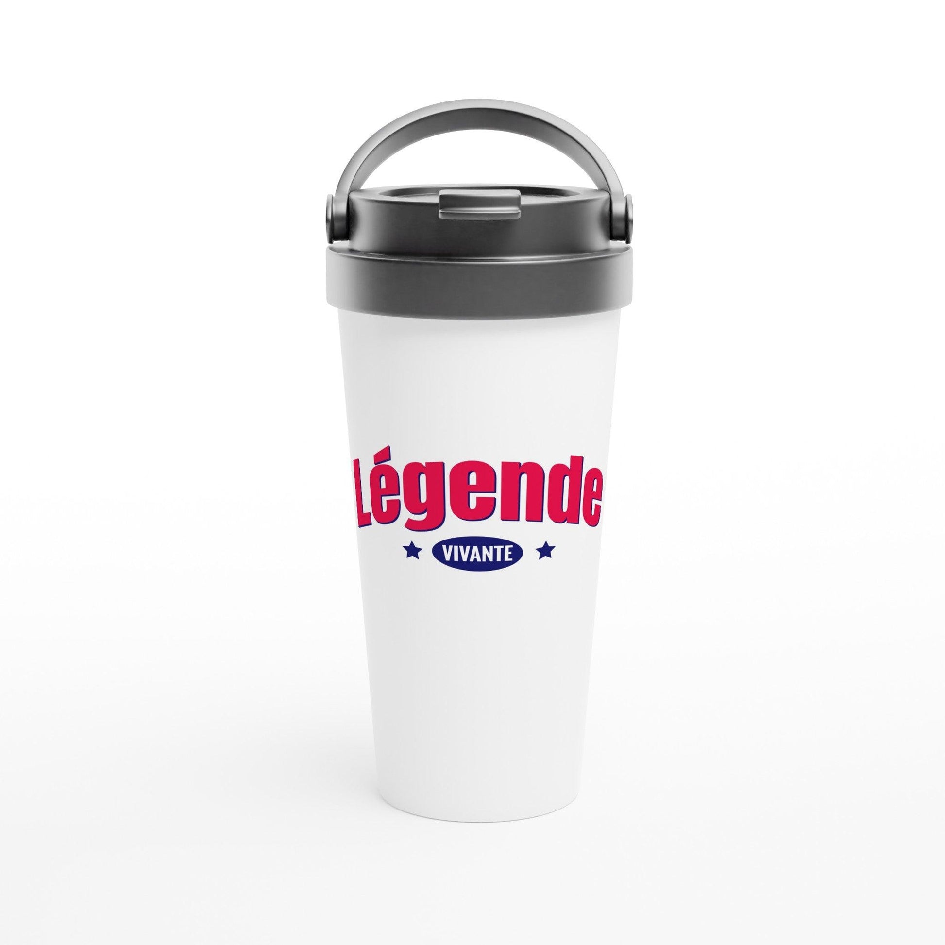 Légende Vivante – Travel Mug Homme, Cadeau Homme-idée cadeau inspirante | Blancadeaux
