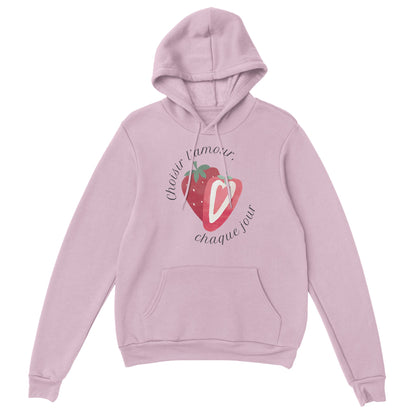 Choisir l’amour, chaque jour – Hoodie Femme, Cadeau Saint-Valentin-idée cadeau inspirante | Blancadeaux