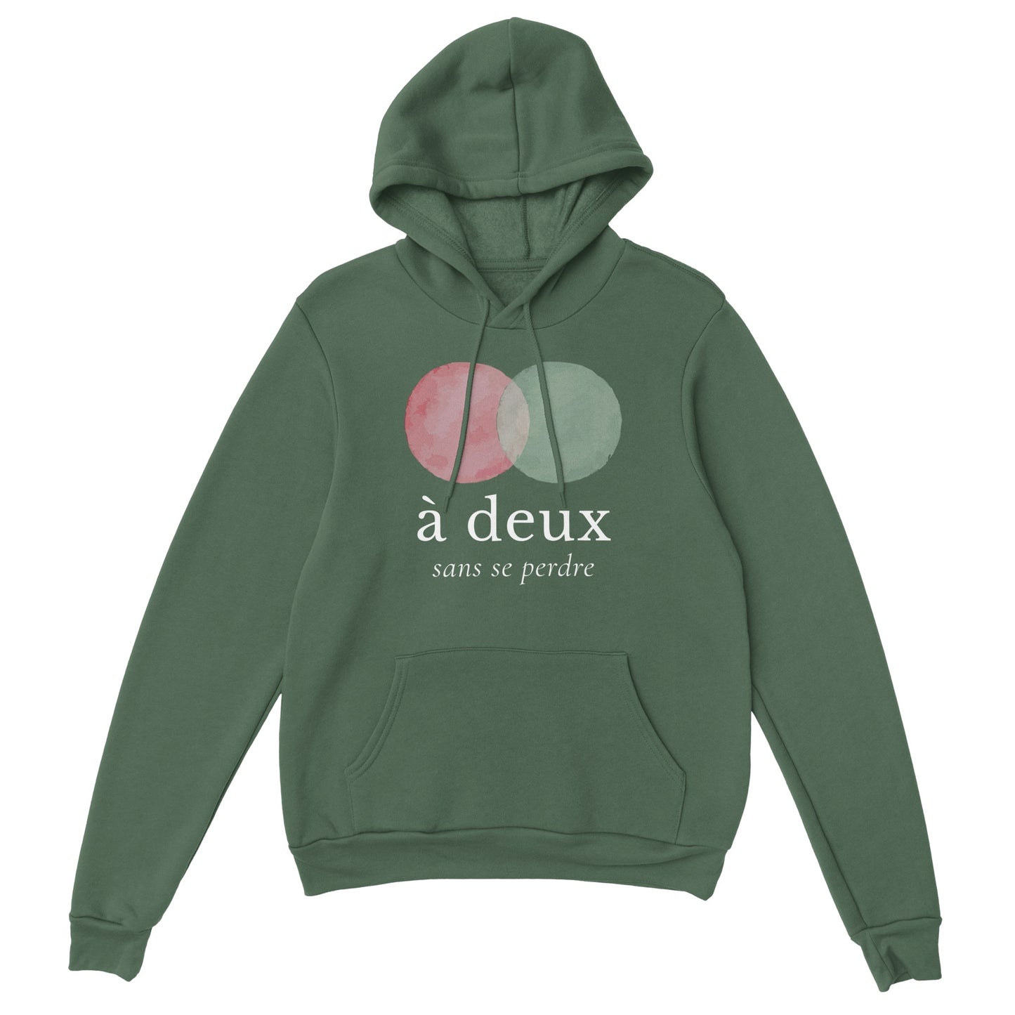 À deux, sans se perdre – Hoodie Unisex, Cadeau Saint-Valentin-idée cadeau inspirante | Blancadeaux