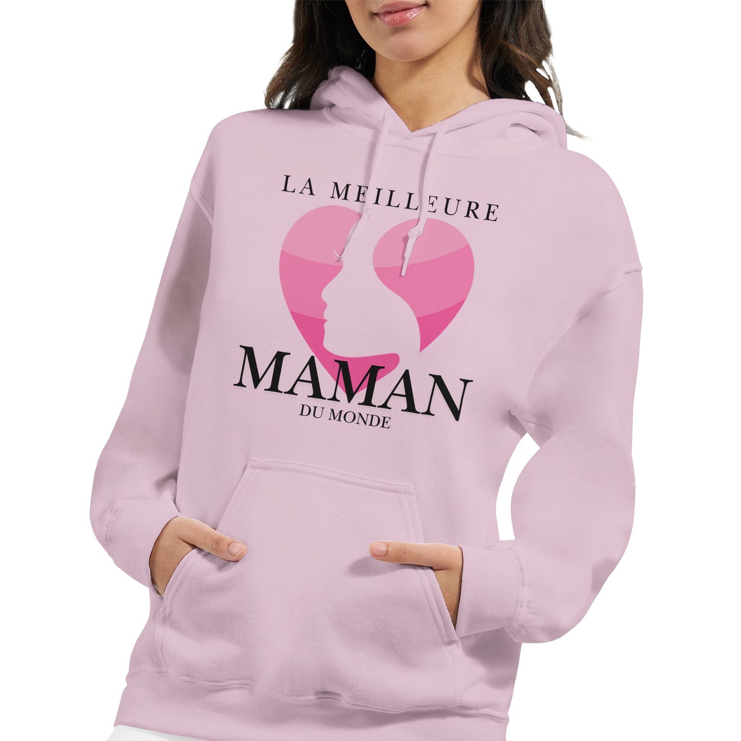 La Meilleure Maman du Monde – Hoodie Maman, Cadeau Maman-idée cadeau inspirante | Blancadeaux