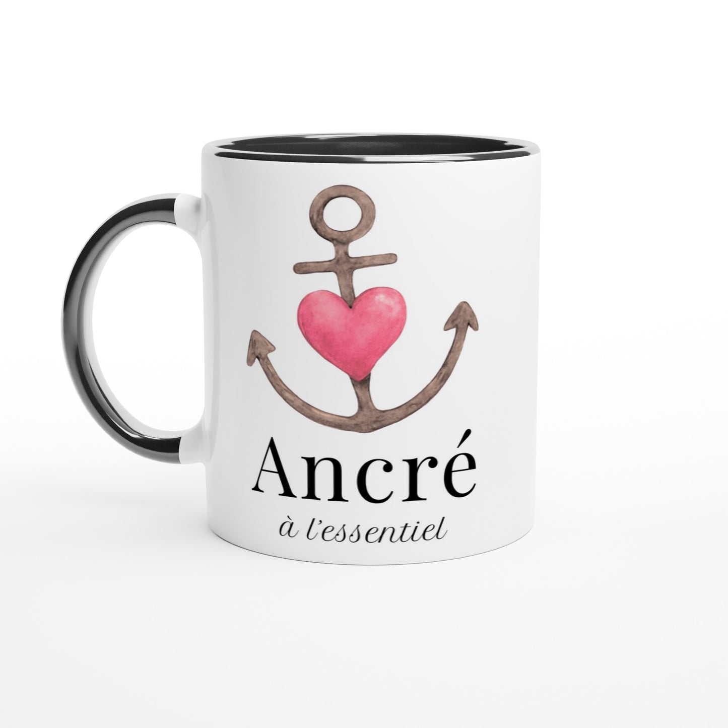Ancré à l’essentiel – Mug Homme, Cadeau Saint-Valentin-idée cadeau inspirante | Blancadeaux