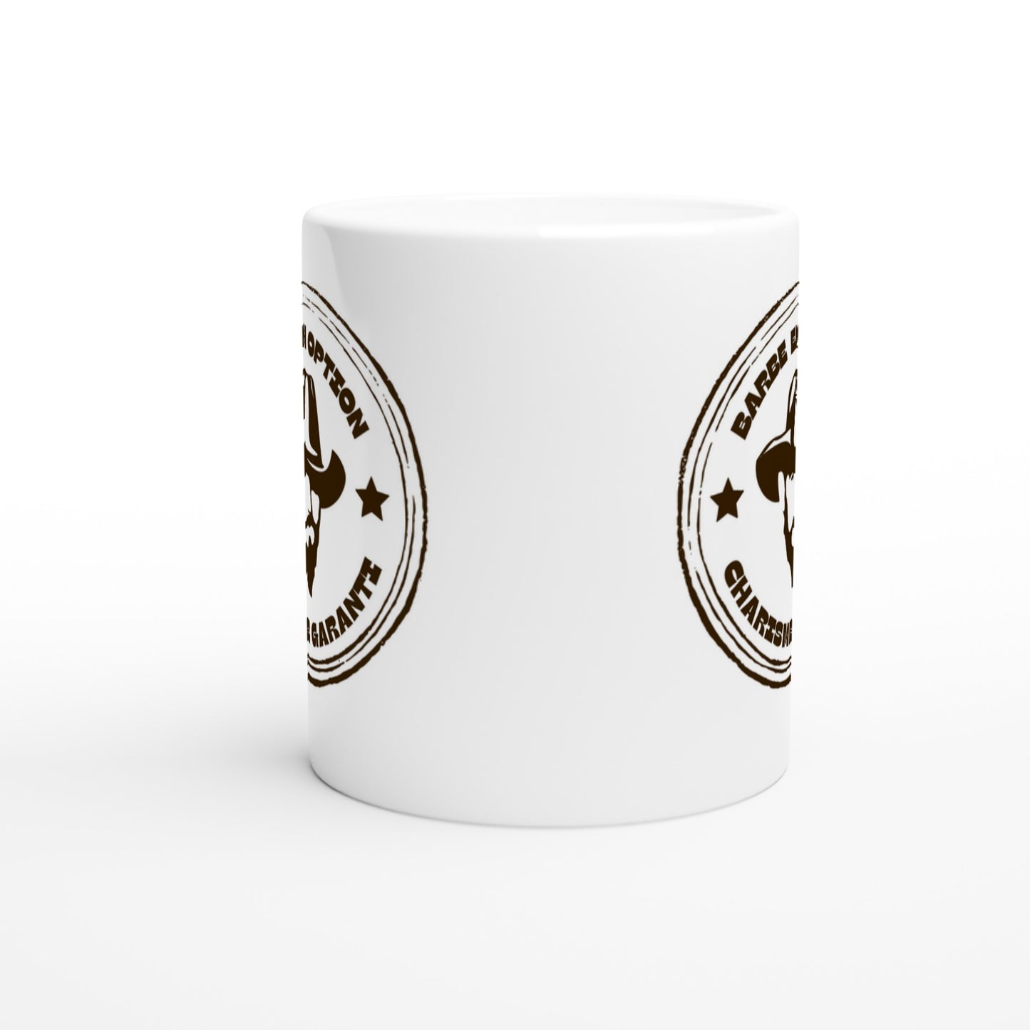Barbe en option, charisme garanti – Mug Homme, Cadeau Homme-idée cadeau inspirante | Blancadeaux