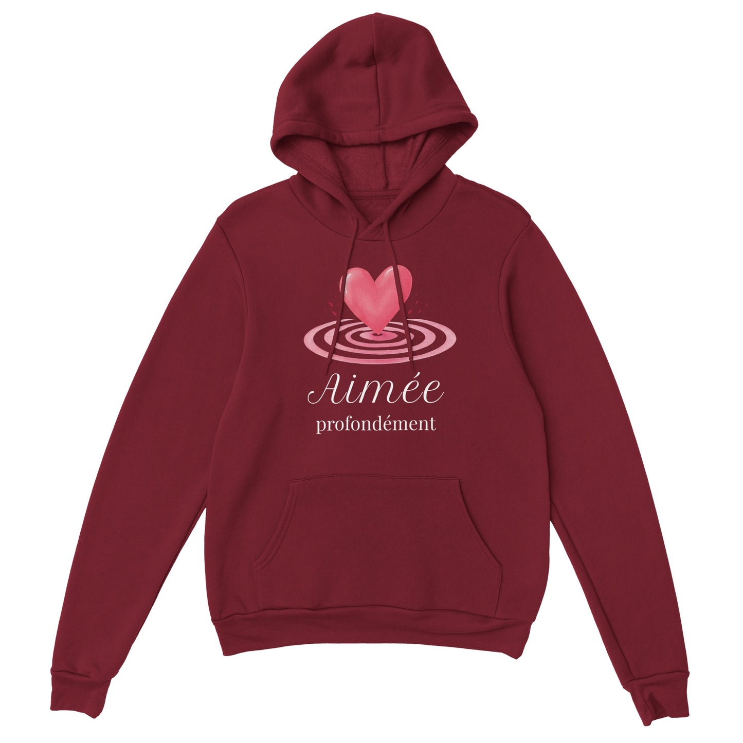 Aimée profondément – Hoodie Femme, Cadeau Saint-Valentin-idée cadeau inspirante | Blancadeaux