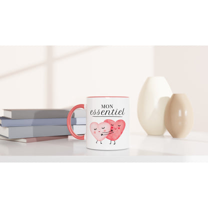 Mon essentiel – Mug Femme, Cadeau Saint-Valentin-idée cadeau inspirante | Blancadeaux