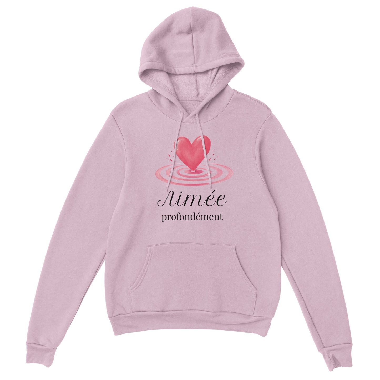 Aimée profondément – Hoodie Femme, Cadeau Saint-Valentin-idée cadeau inspirante | Blancadeaux