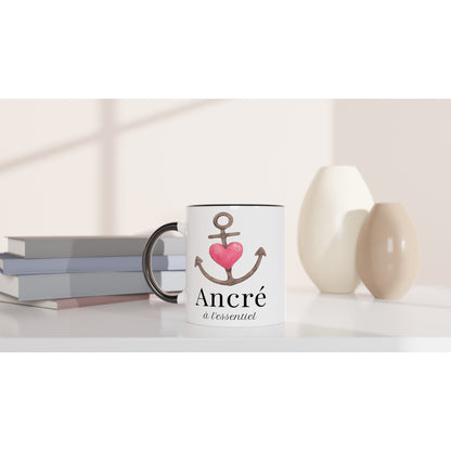 Ancré à l’essentiel – Mug Homme, Cadeau Saint-Valentin-idée cadeau inspirante | Blancadeaux