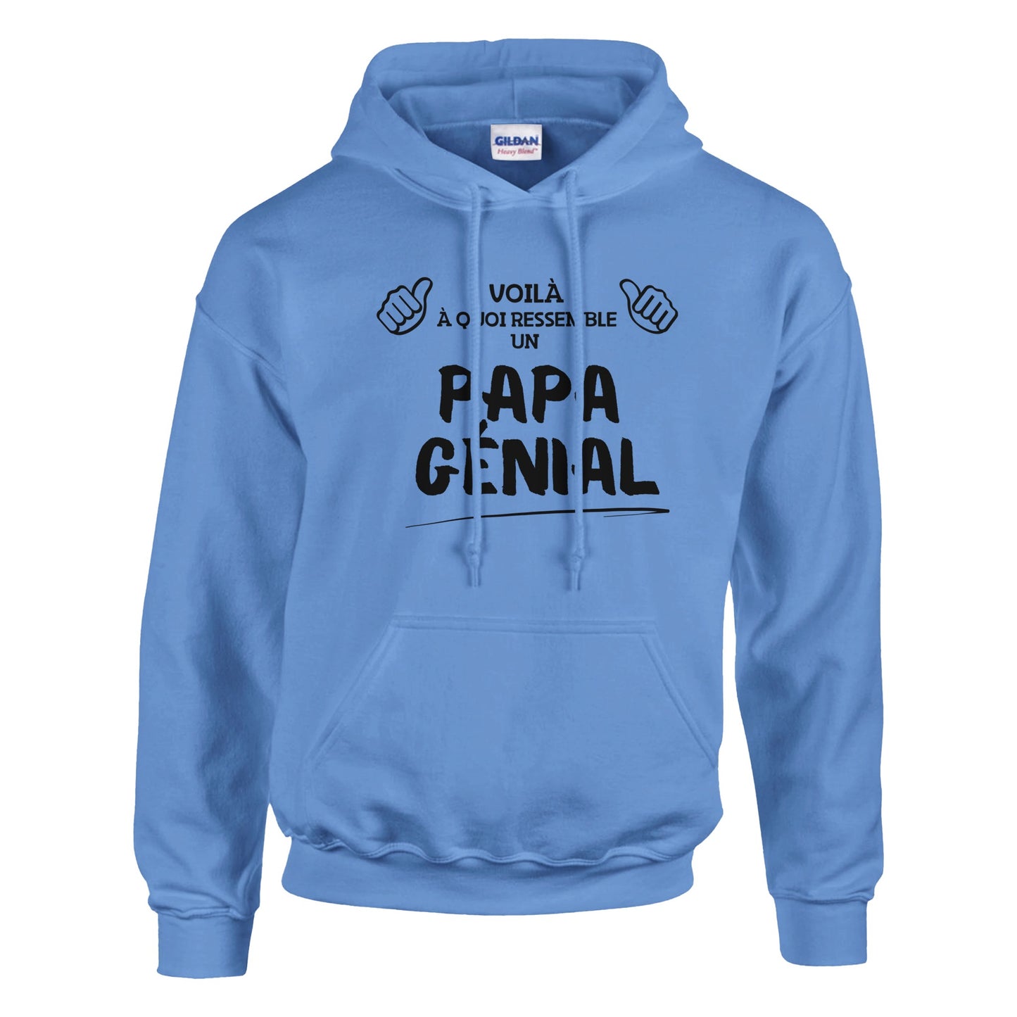 Voilà à quoi Ressemble un Papa Génial – Hoodie Papa, Cadeau Papa-idée cadeau inspirante | Blancadeaux