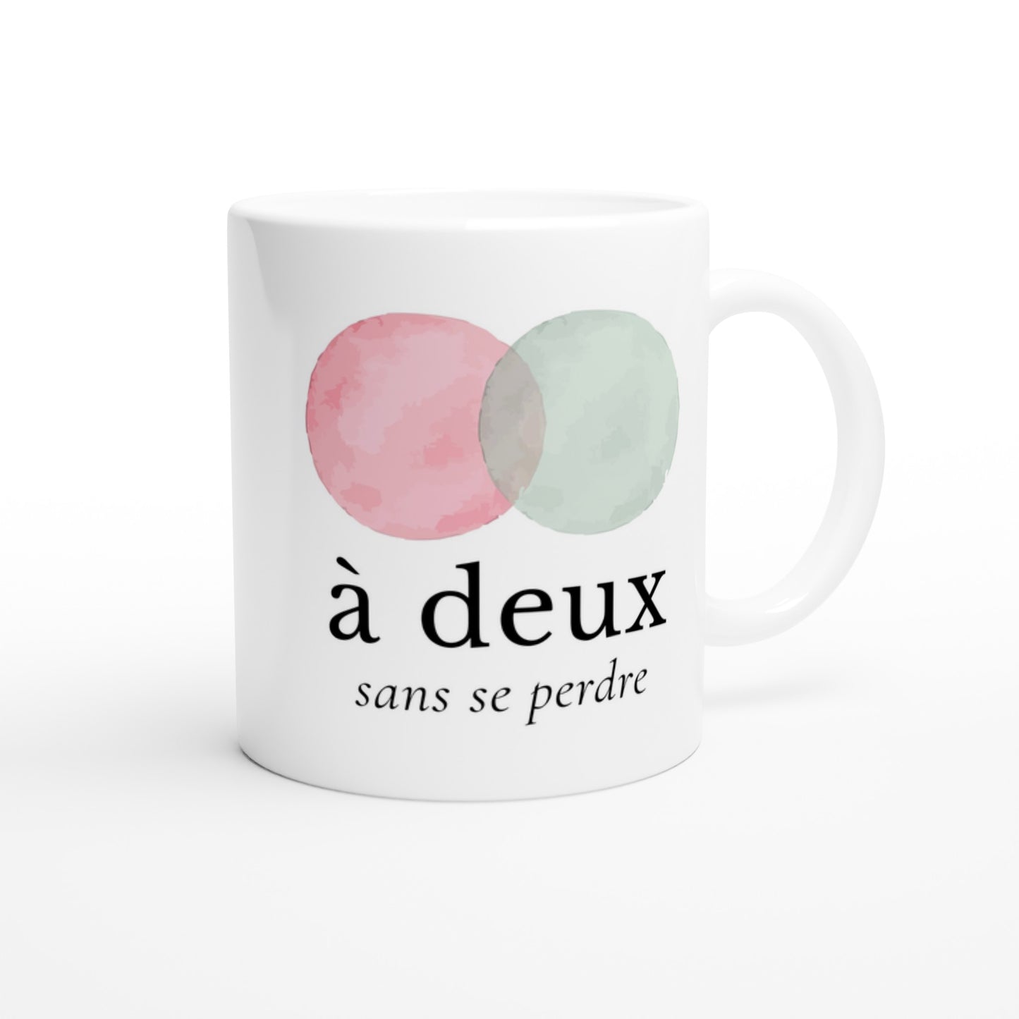 À deux, sans se perdre – Mug, Cadeau Saint-Valentin-idée cadeau inspirante | Blancadeaux