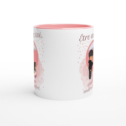 Être avec toi, c’est mon endroit préféré – Mug édition K-drama, Cadeau Saint-Valentin-idée cadeau inspirante | Blancadeaux