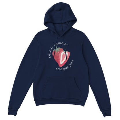 Choisir l’amour, chaque jour – Hoodie Femme, Cadeau Saint-Valentin-idée cadeau inspirante | Blancadeaux