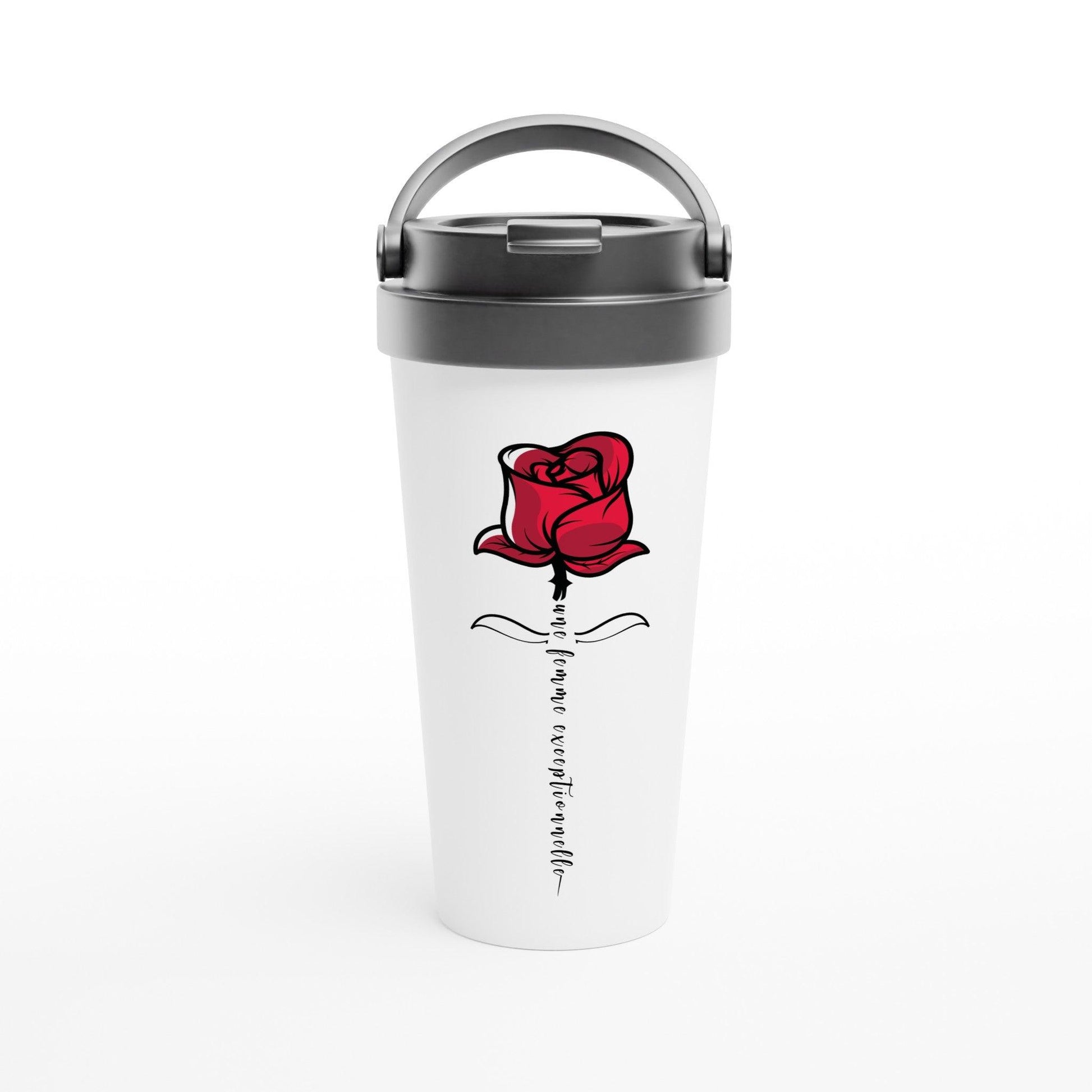 Une Femme Exceptionnelle – Travel Mug Femme, Cadeau Femme-idée cadeau inspirante | Blancadeaux