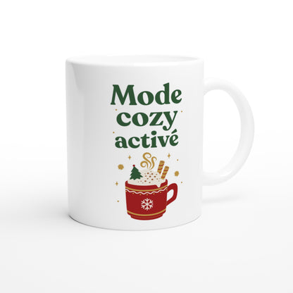 Mode cosy activé – Mug Noël Unisex-idée cadeau inspirante | Blancadeaux