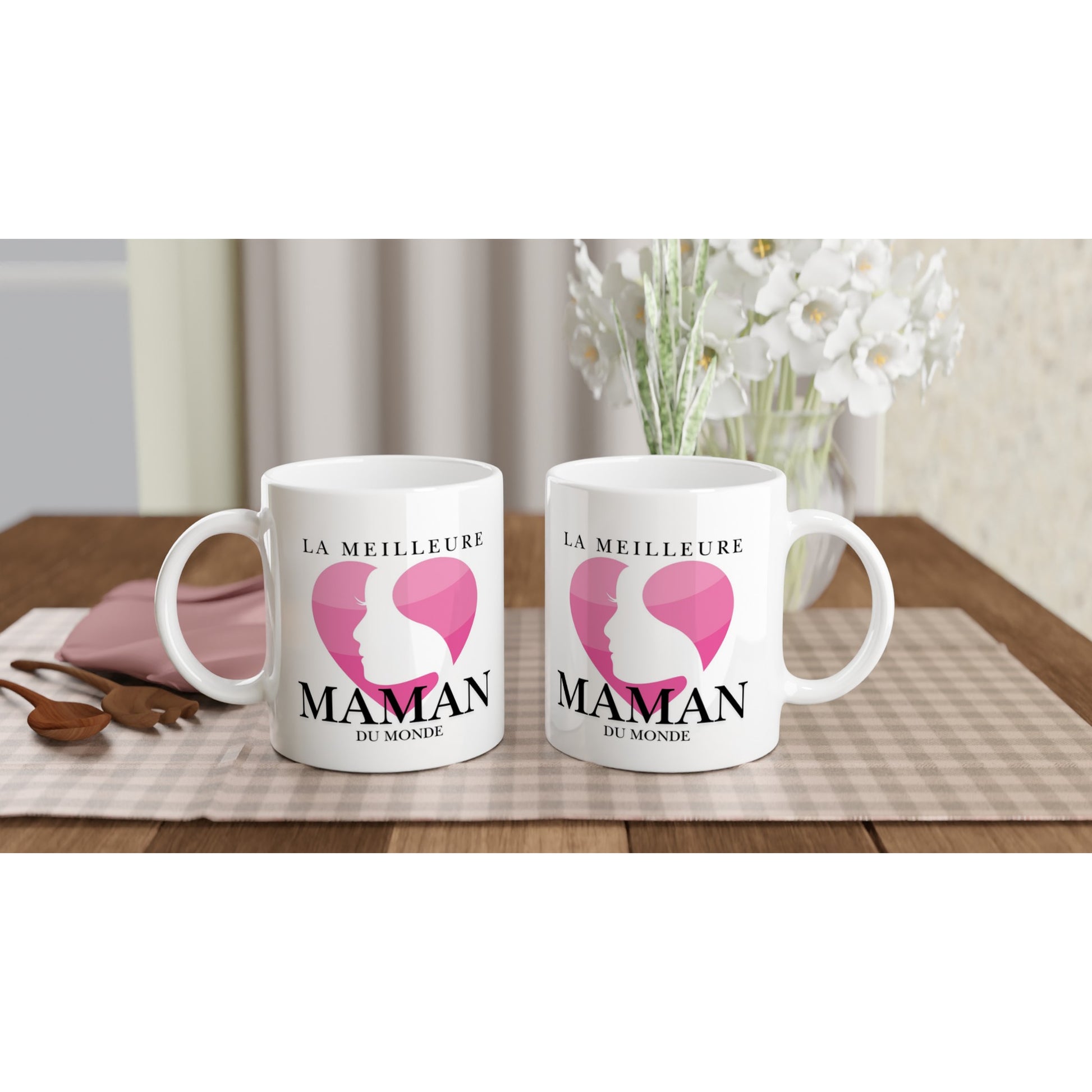 La Meilleure Maman du Monde – Mug Maman, Cadeau Maman-idée cadeau inspirante | Blancadeaux