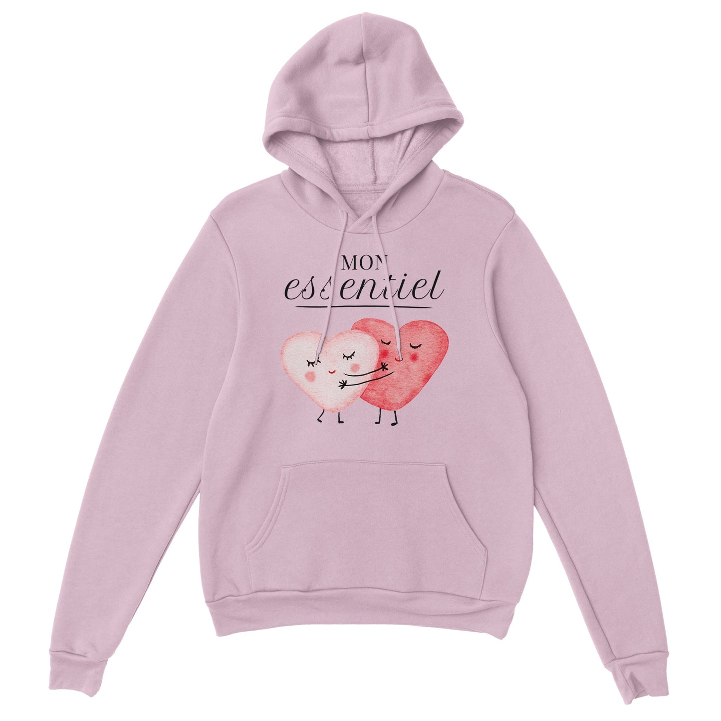 Mon essentiel – Hoodie Femme, Cadeau Saint-Valentin-idée cadeau inspirante | Blancadeaux