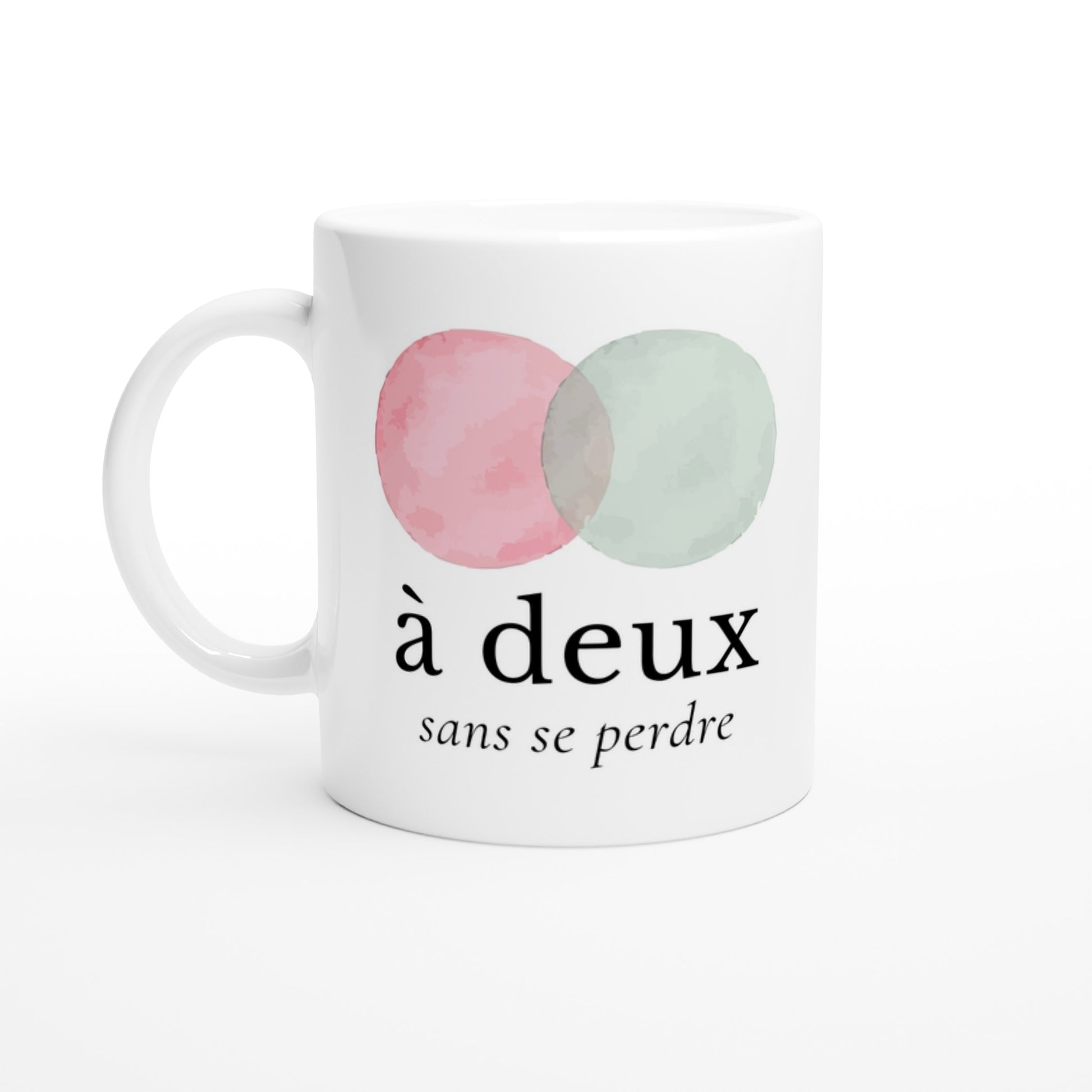 À deux, sans se perdre – Mug, Cadeau Saint-Valentin-idée cadeau inspirante | Blancadeaux