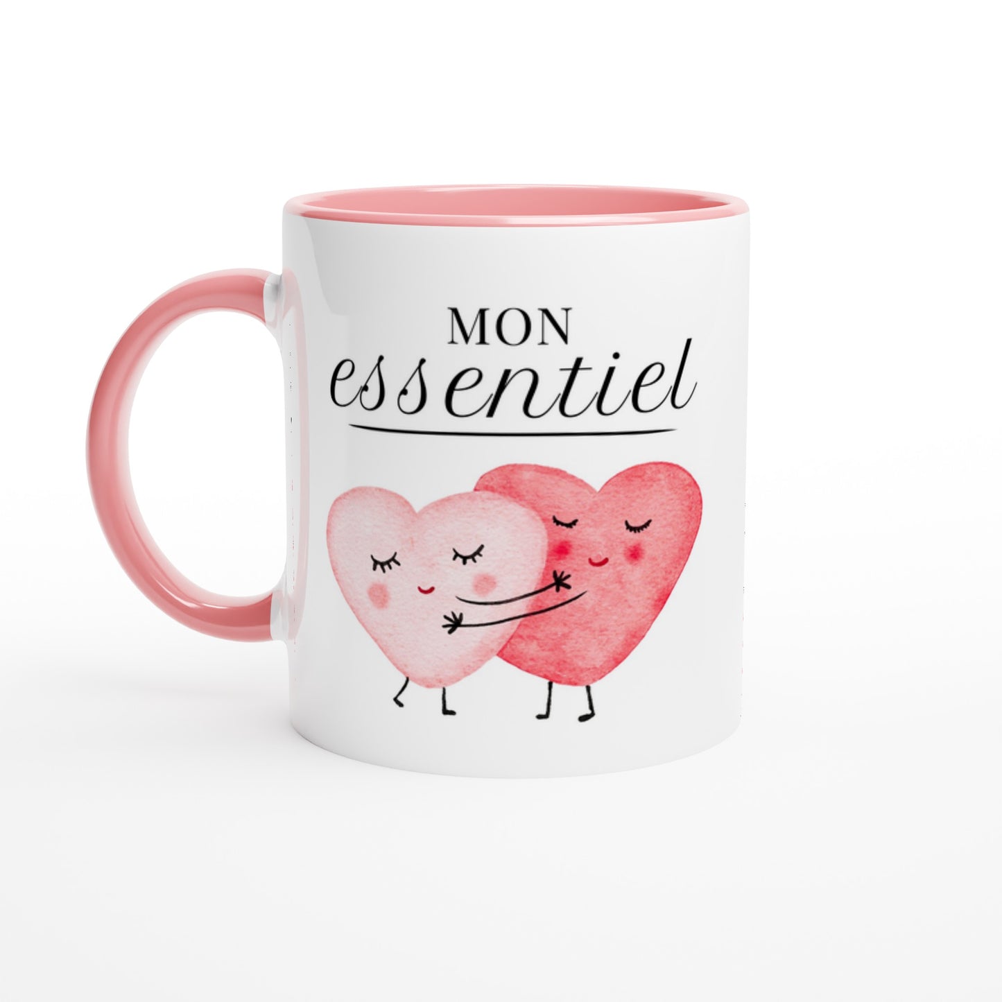 Mon essentiel – Mug Femme, Cadeau Saint-Valentin-idée cadeau inspirante | Blancadeaux