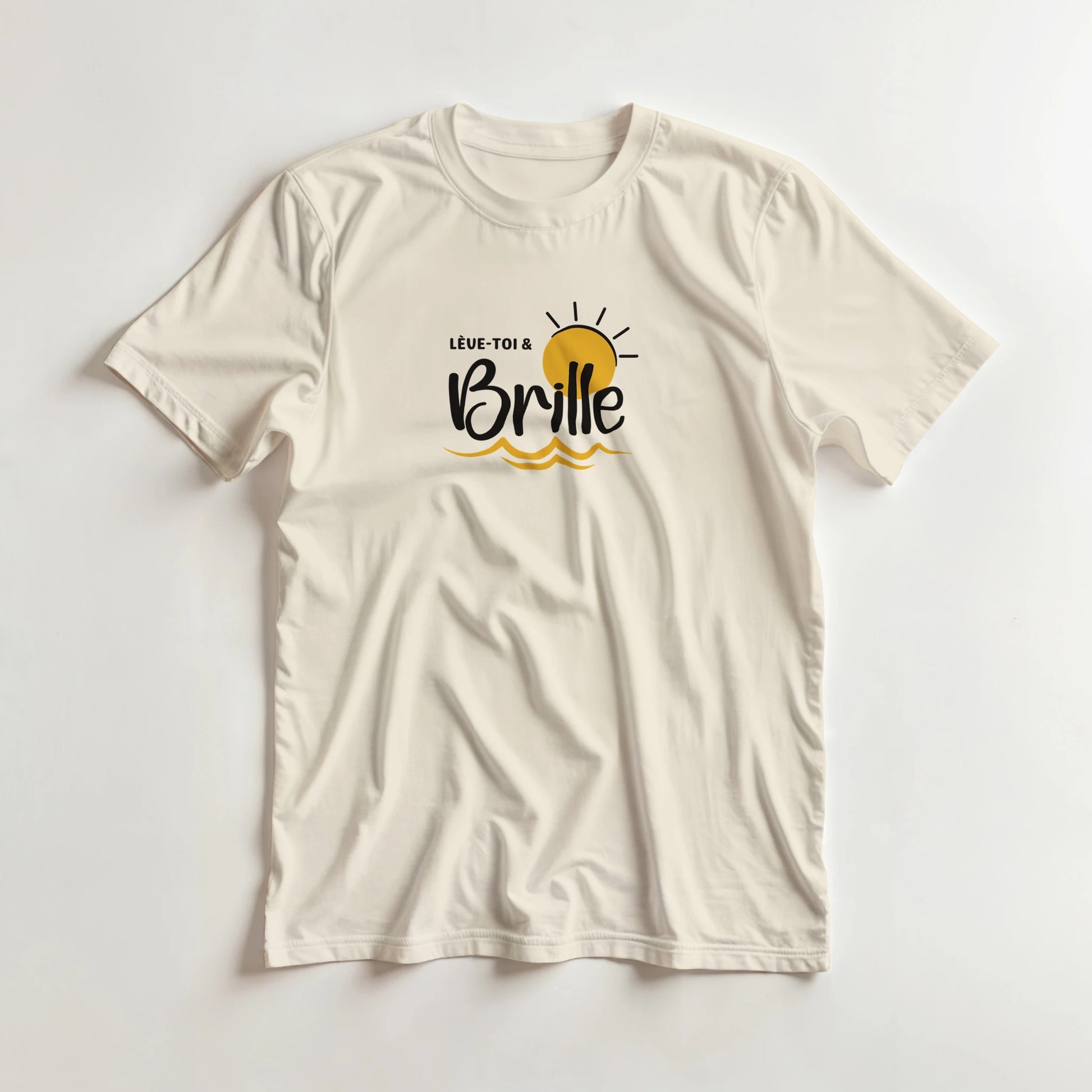 Lève-toi et brille – T-shirt Femme, Cadeau Femme-idée cadeau inspirante | Blancadeaux