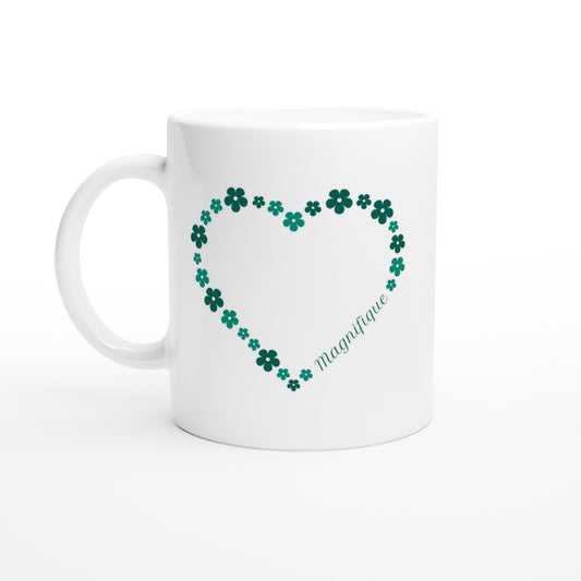 Magnifique – Mug Femme, Cadeau Femme-idée cadeau inspirante | Blancadeaux