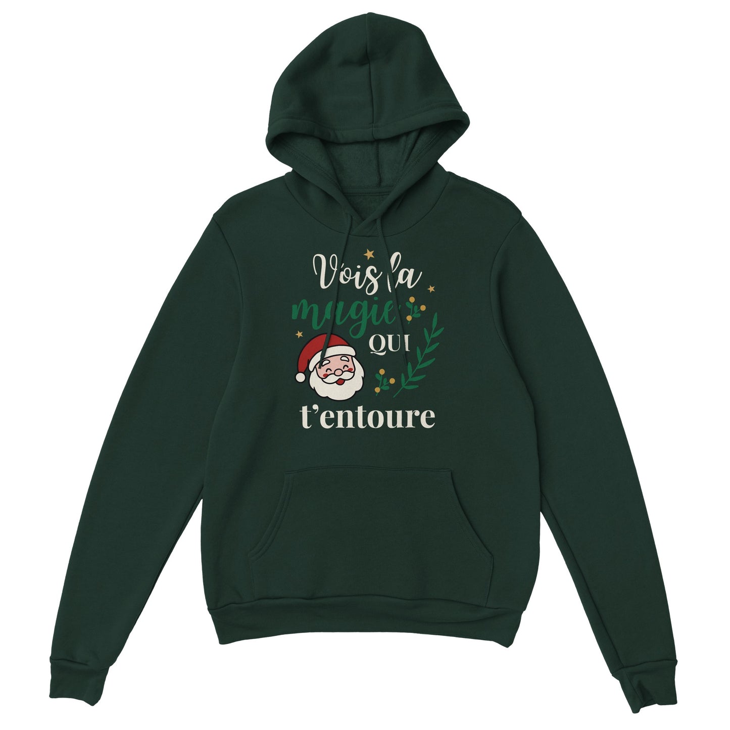 Vois la magie qui t’entoure – Hoodie Noël Unisex-idée cadeau inspirante | Blancadeaux
