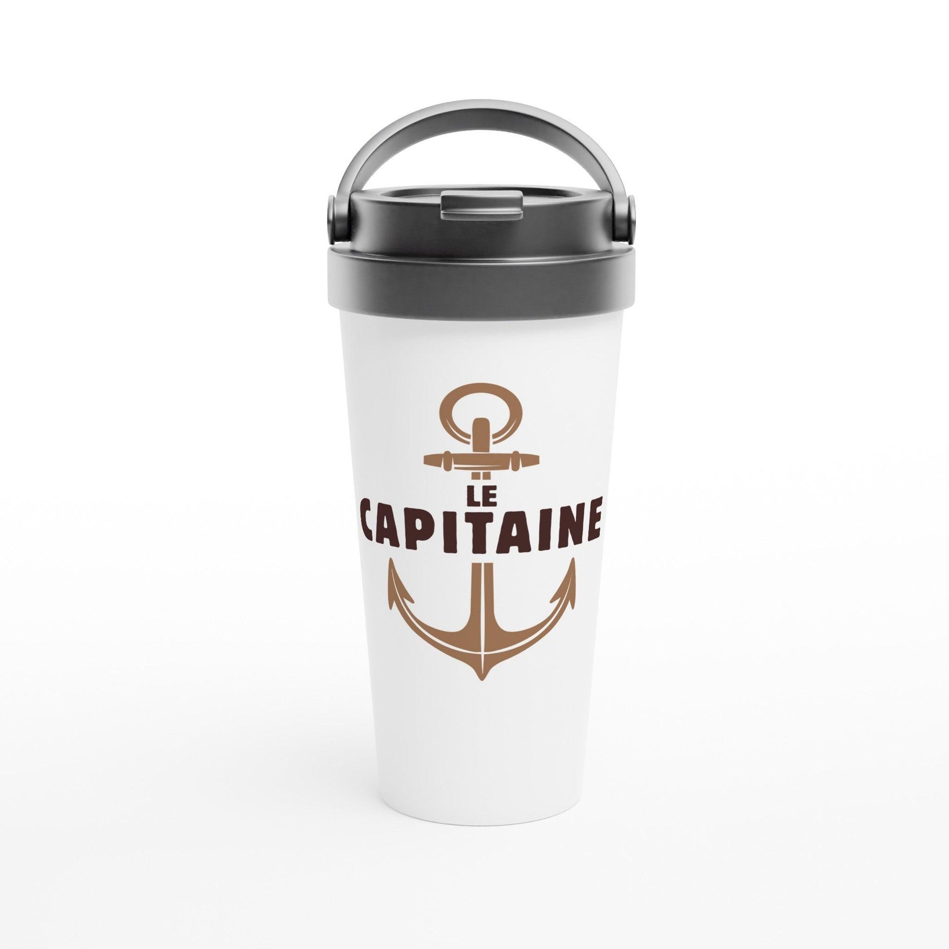 Le capitaine – Travel Mug Homme, Cadeau Homme-idée cadeau inspirante | Blancadeaux